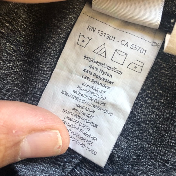 Zumba Fitness Marvelous Women’s Size M Grey Capri Leggings Pants High-Waisted - Picture 16 of 16